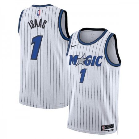 Dres Orlando Magic Jonathan Isaac Nike 2025-26 Association Edition Bijela Swingman